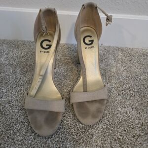 Guess Women's Tan Heeled Sandals